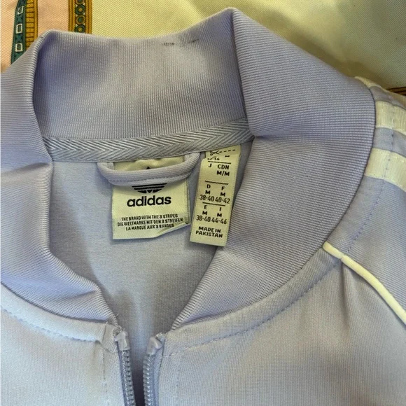 Adidas Lavender Track Jacket - Picture 3 of 3